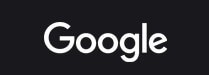 Logo Google na cor branca