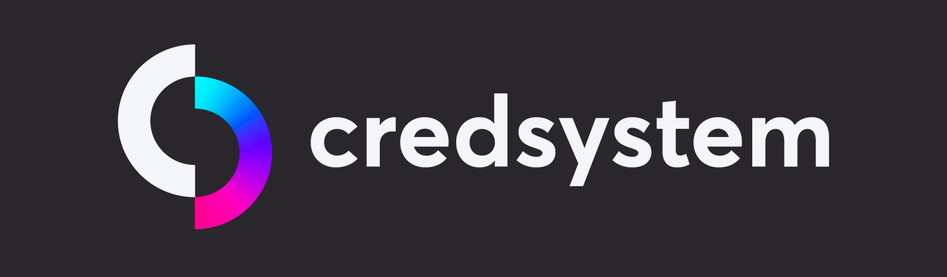 Banner com logo da Credsystem - Desktop