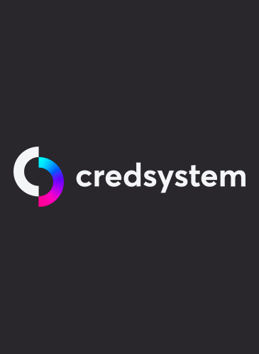 Banner com logo da Credsystem - Mobile